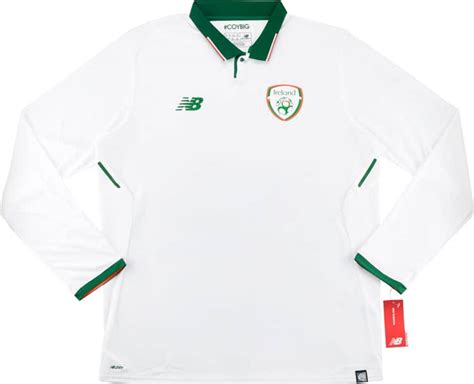 Ireland Player Issue Away L S Shirt