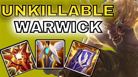 Exposing The Most Broken Season 11 Jungle Unkillable Warwick Build Is