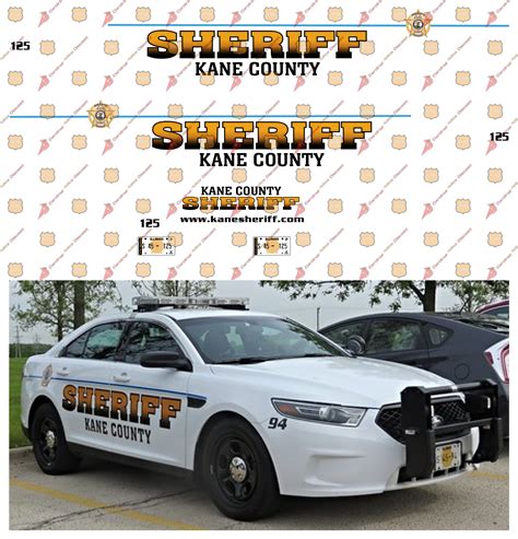 Kane County, IL Sheriff's Office — Cardinal Police Diecast