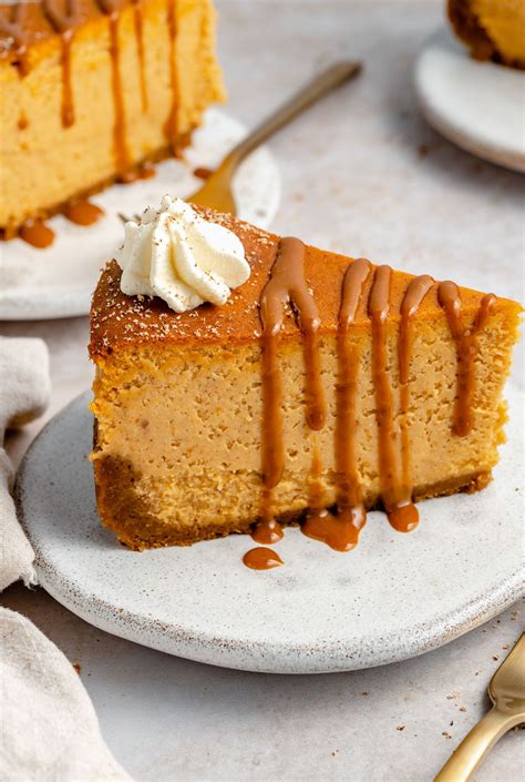 Irresistible Pumpkin Cheesecake With Gingersnap Crust