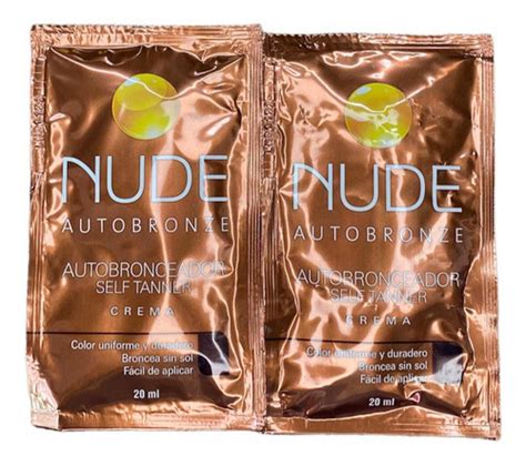 Autobronceador En Crema Nude Sobres ml Cu Cuotas sin interés