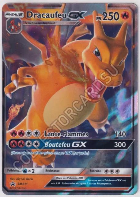 Sm Dracaufeu Gx Promo Sm Carte Pokemon Soleil Et Lune Francais