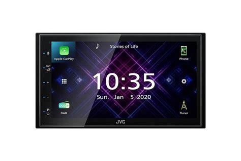 Jvc Kw M Dbt Din Dab Apple Carplay Android Auto Troms