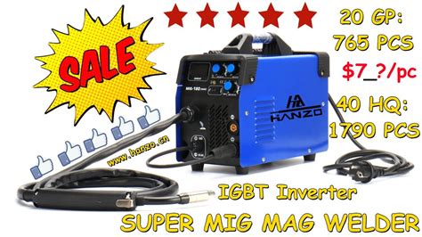 Factory Price Igbt Mig 180a Welder Inverter Dc Mma Flux Welding