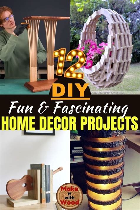 DIY home decor projects - Make it with Wood