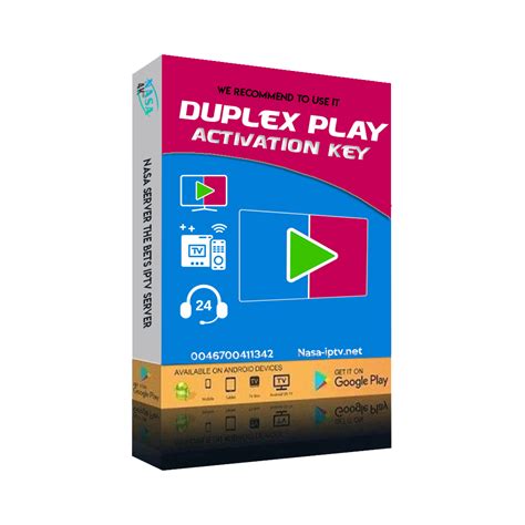 Duplex Play Activation Key 1 Year - NASA