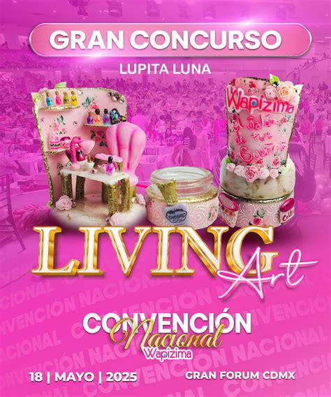 Wapizima - 🩷💅🏻 𝐂𝐎𝐍𝐂𝐔𝐑𝐒𝐎 𝐋𝐈𝐕𝐈𝐍𝐆 𝐀𝐑𝐓 💅🏻🩷 Cada día falta menos para el