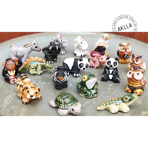 Ceramic Animal Figurines. Great Miniatures1| AKLLA EXPORT