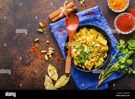 Indian biryani rice Stock Photo - Alamy