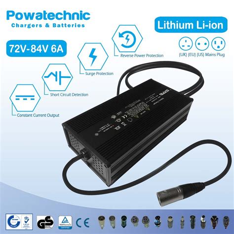 84v 6a Li Ion Charger For 72v Battery Firstlink Website