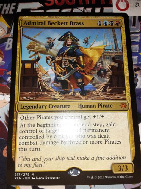 Ixalan ~ Admiral Beckett Brass Mythic Rare Magic The Gathering Card Ebay