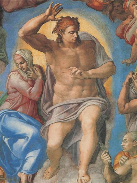 Michelangelo S Christ In The Last Judgment Epph Art S