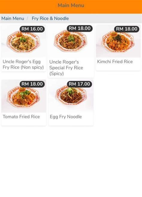 Review Uncle Roger Restaurant Menu And Prices LSA SG