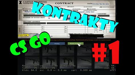 Kontrakty CS GO 1 YouTube