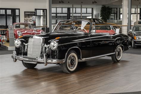 Mercedes Benz 220 S Ponton Cabrio W180 ROSIER Classic Sterne