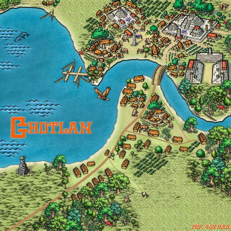 Chotlan - Meso American little town — ProFantasy Community Forum
