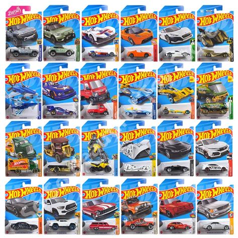 Hot Wheels Voiture Jouet Moul Sous Pression Roadster Barbie GMC Hummer EV Rimac Nevera Volvo