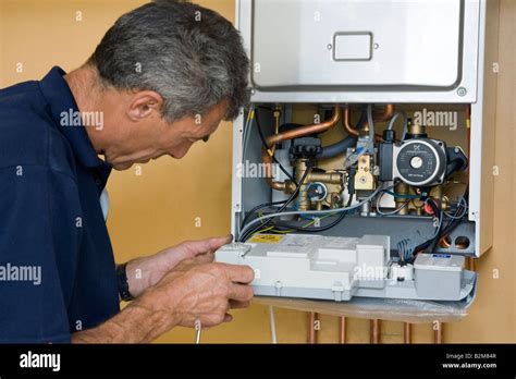 Boiler Repair Hi Res Stock Photography And Images Alamy