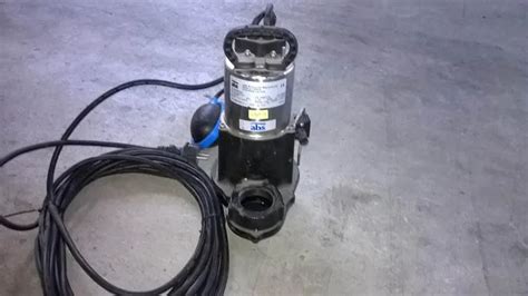 Sold Used Sulzer MF054 Submersible Pump Stuart Pumps Ltd