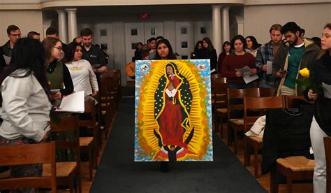 Campus Community Celebrates Our Lady Of Guadalupe In Annual Tradition