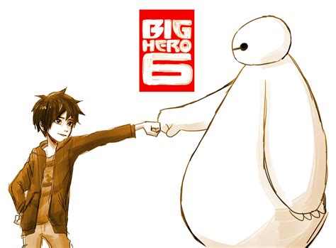 Hiro And Baymax Big Hero 6 Fan Art 38455450 Fanpop