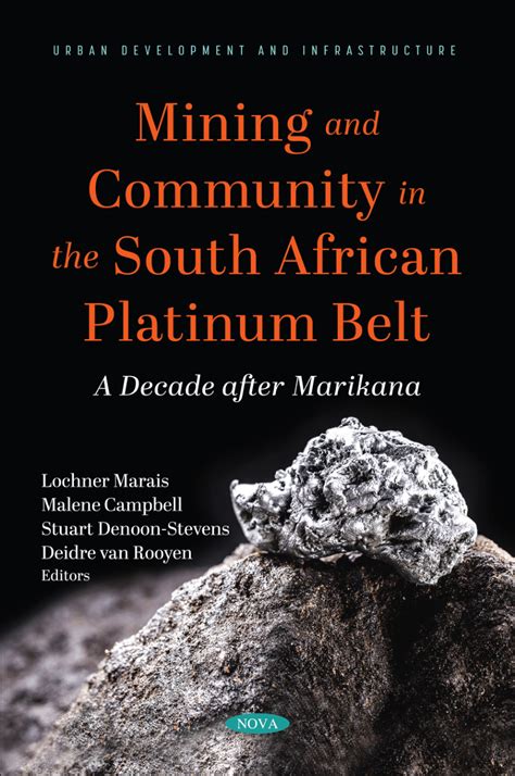 Pdf Mining And Community In The South African Platinum Belt A Decade