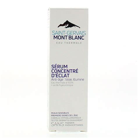 SAINT GERVAIS MONT BLANC Sérum concentré d éclat flacon 30 ml