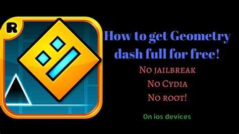 How To Get Geometry Dash Full Version For Free YouTube