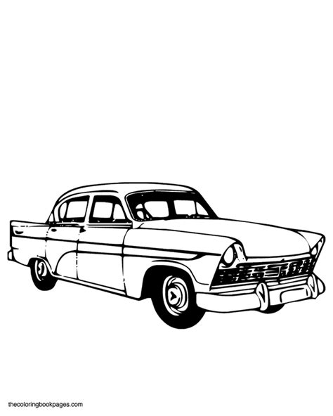 Kenny Bowman Info: 1950 Classic Car Coloring Pages