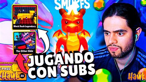 En VIVO BLOCK DASH Y OTHER SIDE JUGANDO Con SUSCRIPTORES En