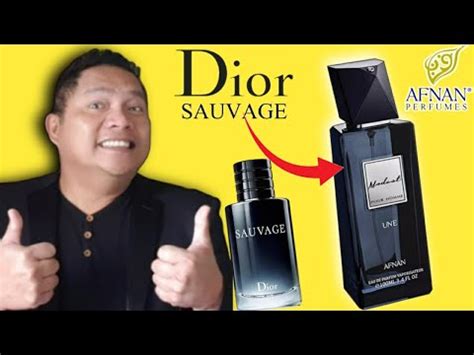 AFNAN MODEST UNE POUR HOMME DIOR SAUVAGE CLONE YouTube