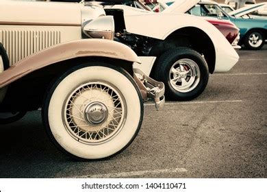 Classic American Cars Vintage Photograph Stock Photo 1404110471 ...