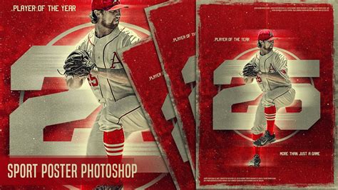 Easily Create A Baseball Poster In Photoshop Youtube