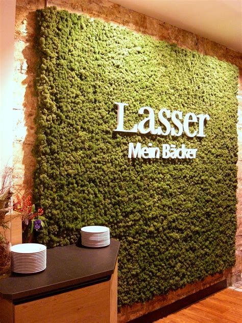 Moss Walls Creative And Individual Wall Design With Preserved Natural