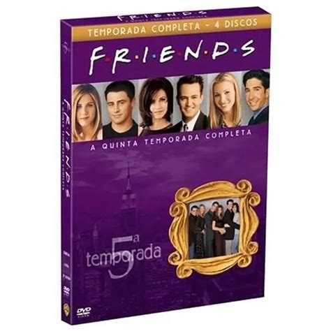 Box Dvd Friends Quinta Temporada Completa Dvds Shopee Brasil