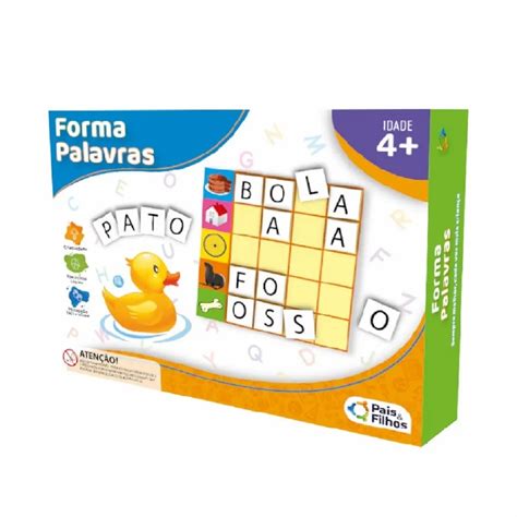 Jogo Forma Palavras Pais E Filhos Papellotti