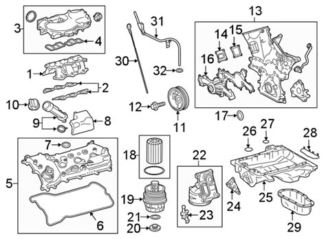 Diagram Engine parts. Manifold. for your Toyota Tacoma