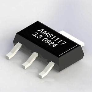 AMS1117 Circuito Integrado SMD SOT 223 Achei Componentes