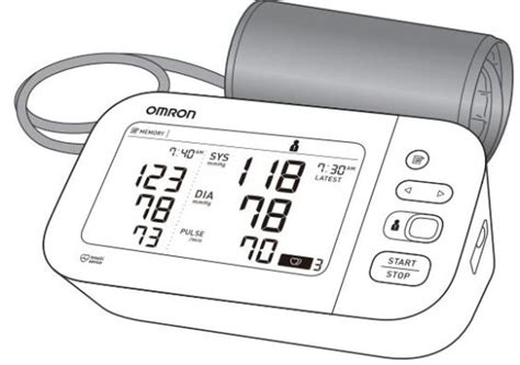 Omron Bp Upper Arm Blood Pressure Monitor User Guide