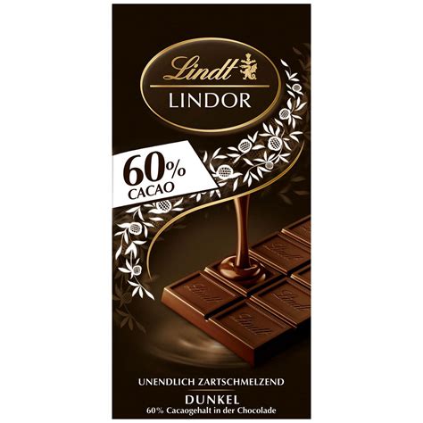 Lindt Lindor Cacao Feinherb Tafel G Online Kaufen Im World Of