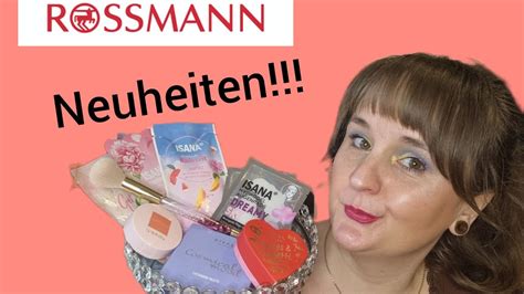 Wow Es Gibt Wieder Vieles Neues Rossmann Neuheiten Mini Haul