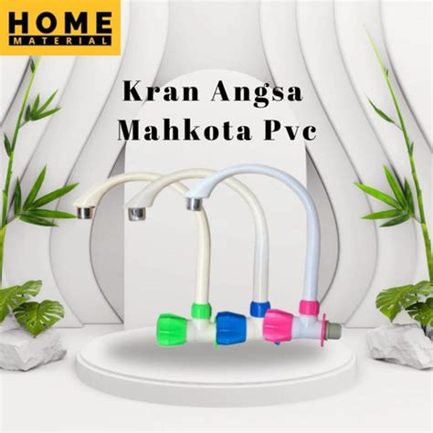 Jual Kran Air Leher Angsa Cuci Piring Engkol Pvc Plastik Warna Murah