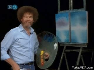 Bob Ross Joy Of Washing The Brush On Make A