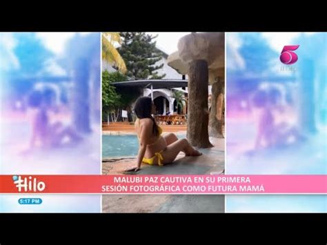 Malub Paz Presume Su Pancita De Embarazo En Tierna Sesi N De Fotos