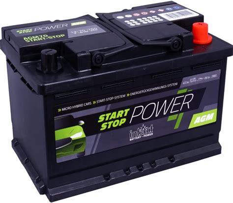 Intact Start Stop Power Agm Ss Wartungsfreie Agm Start Stopp Batterie