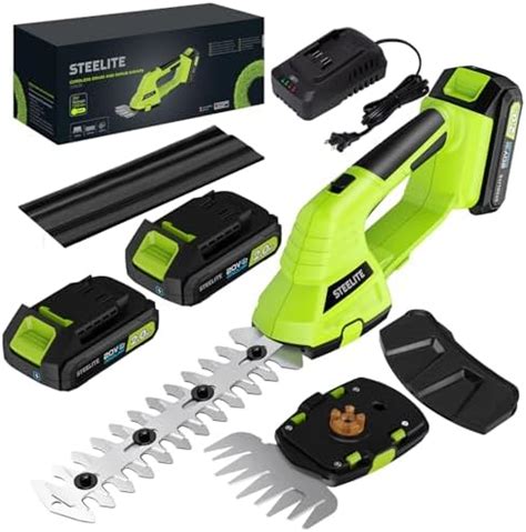 WORKPRO 7 2V 2 In 1 Cordless Grass Shear Hedge Trimmer Handheld