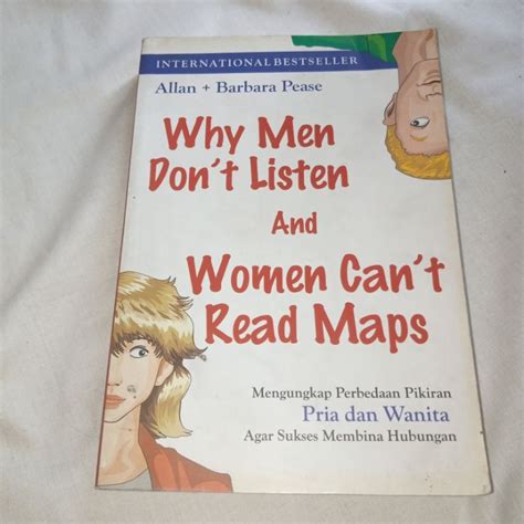 Jual Buku Why Men Don T Listen And Women Cant Read Maps Original