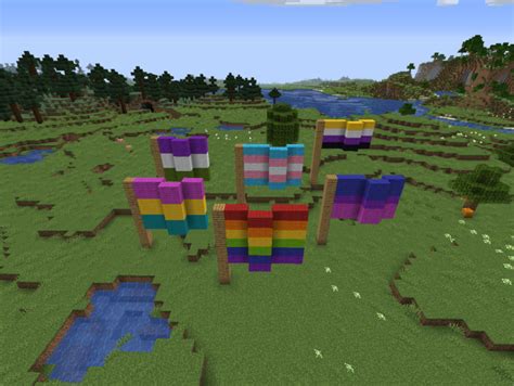 Minecraft Pride Flag