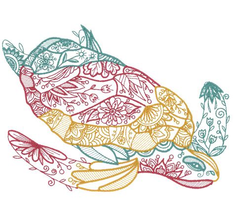 Wild Whimsy Sea Turtle