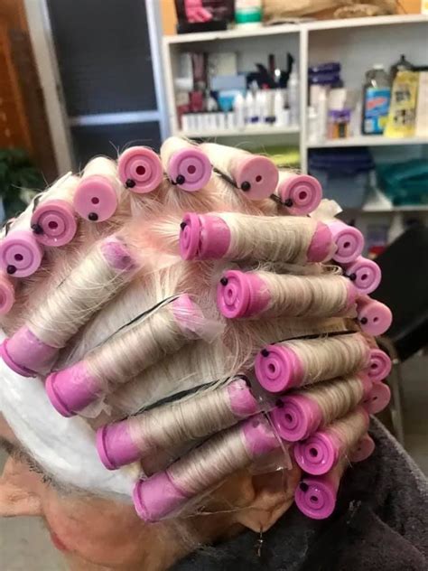 Pin By Marie On Roller Sets Perms And Comb Outs In Up